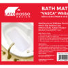 LATO ROSSO Bathtub Mat Vasca Label